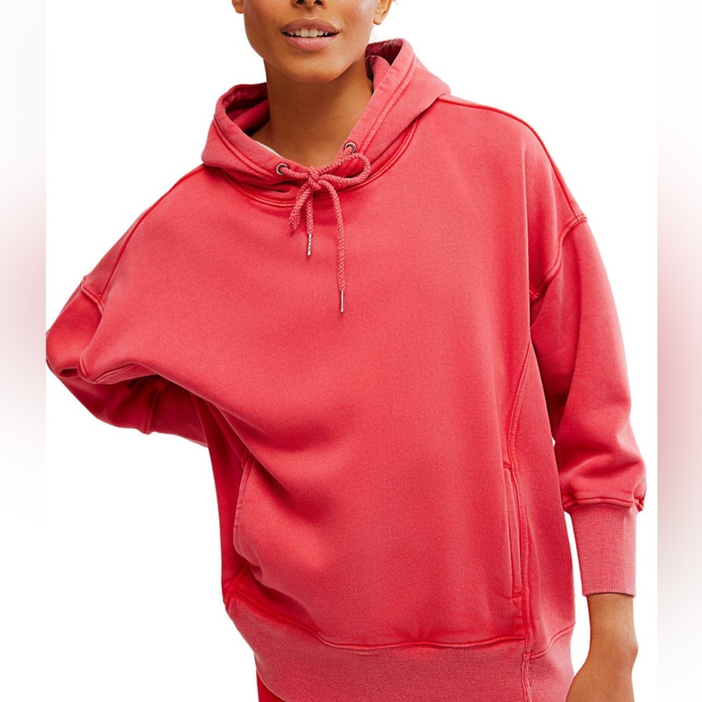 FP Movement by Free People Oversized Coral Hoodie